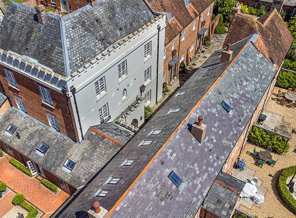 Property aerial view